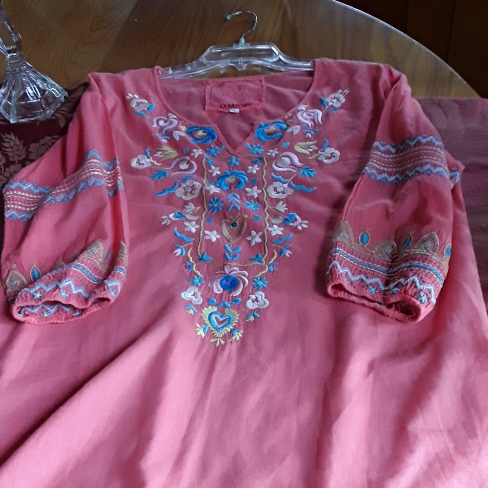 Johnny Was cotton tunic